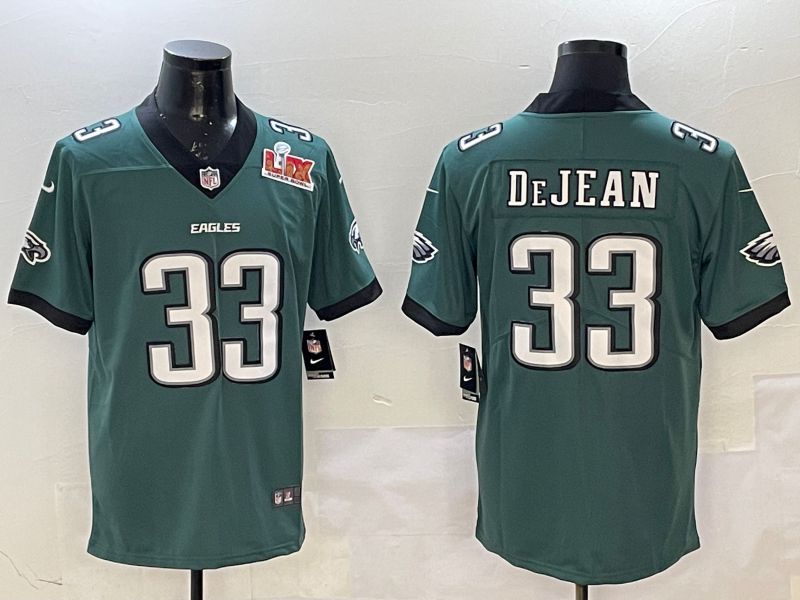 Men Philadelphia Eagles #33 Dejean Green Second generation 2025 Nike Limited NFL Jersey style 2->philadelphia eagles->NFL Jersey
